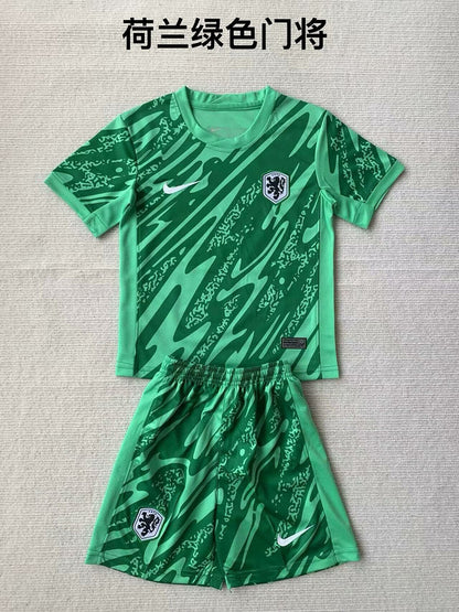 Wholesale 2024 UEFA European ChampionshipIceland  Netherlands home and away kid kits