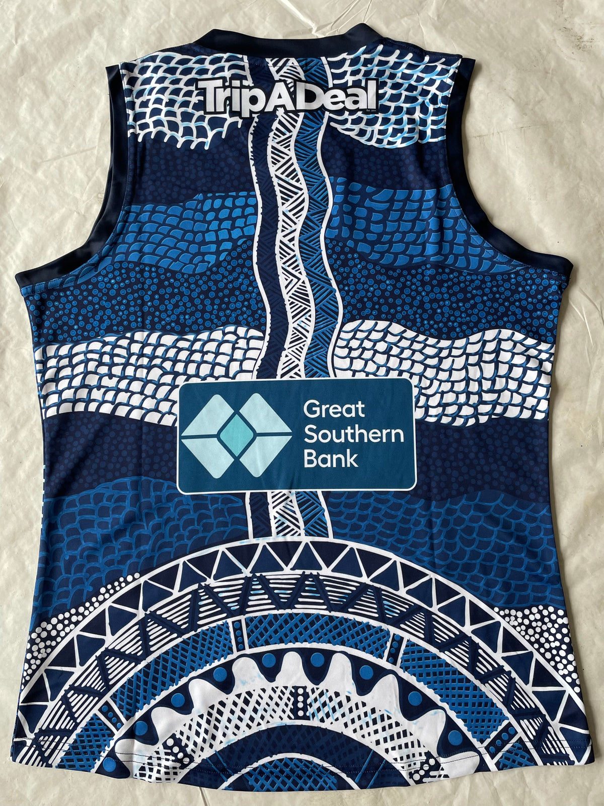 Wholesale Australian AFL Bruce Aboriginal Rugby Jersey Tank Top S-3XL.