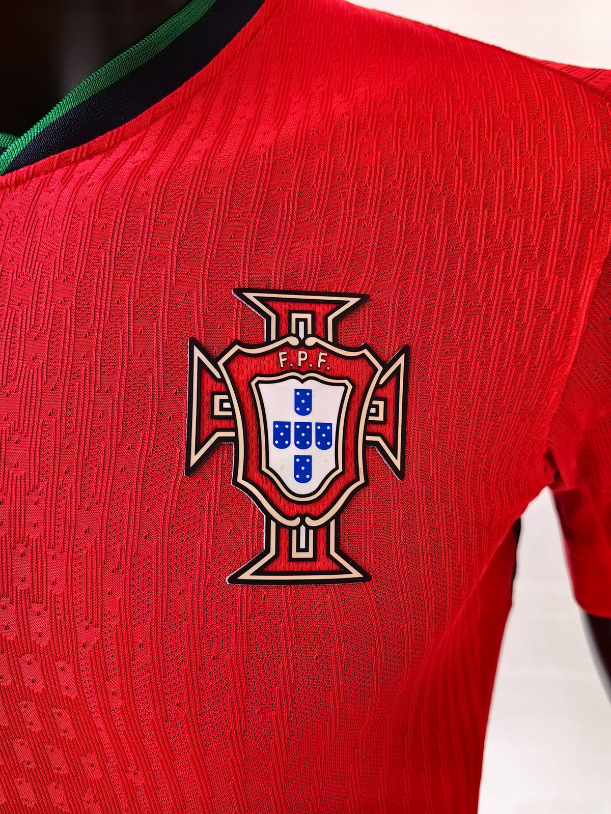 Wholesale 2024 Portugal National Team Home Red Player Version Football Jersey XS-4XL