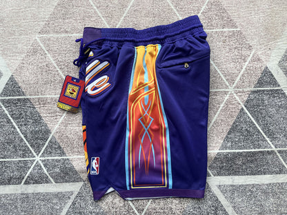 Wholesale 2024 JUST DAN basketball shorts Sun Purple City Edition