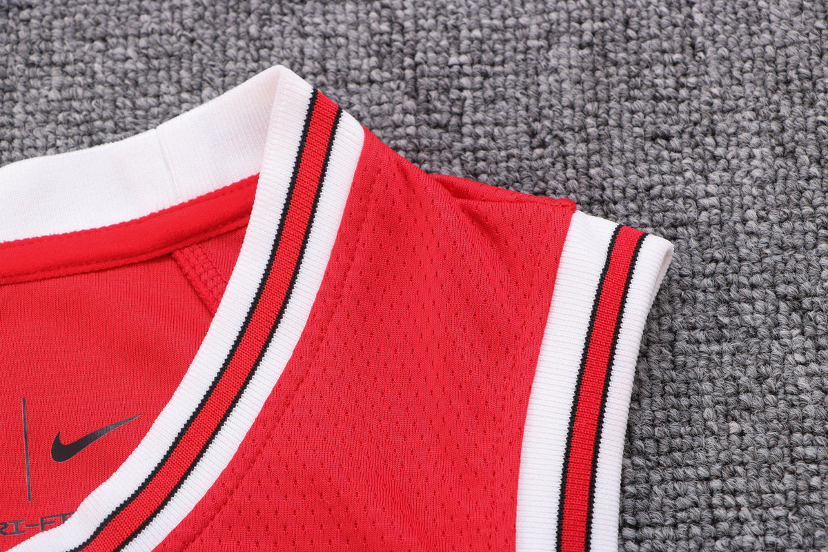 Wholesale NBA2223 Chicago Bulls red jersey number 11