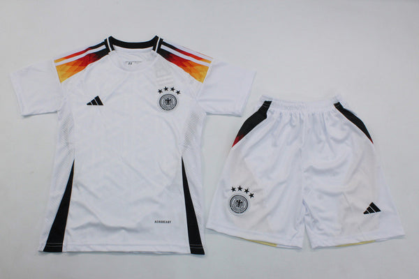 Wholesale 2024 UEFA European Championship  Germany home home and away kid kits