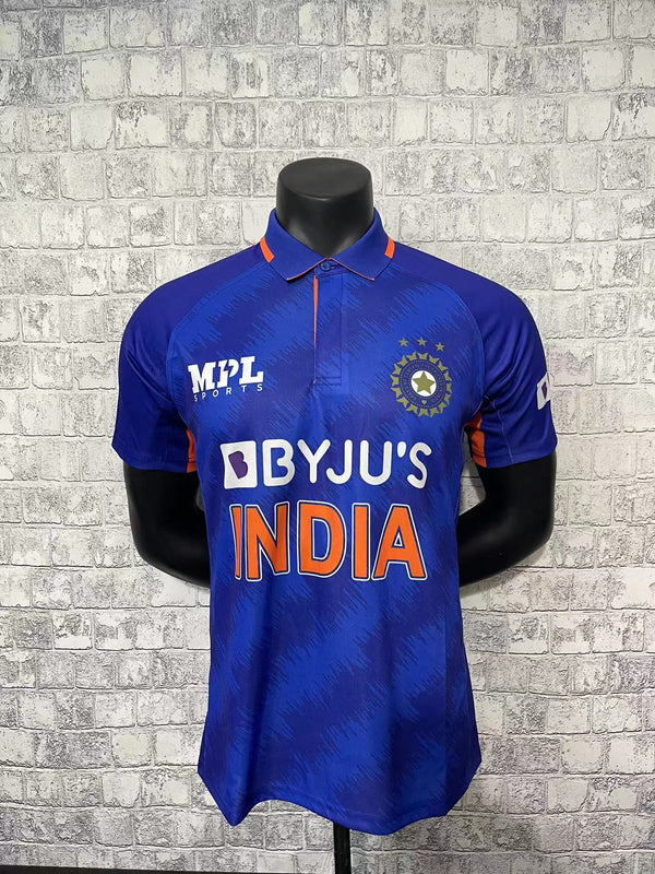 Wholesale 2022 Indian cricket jerseys in sizes S to 5XL