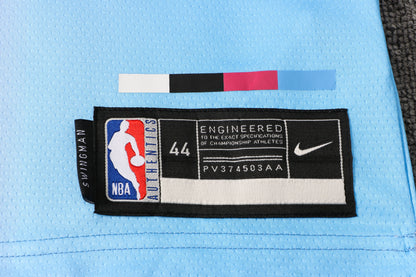 Wholesale NBA Miami Heat pink round neck 4 (hot pressed) S-2XL.