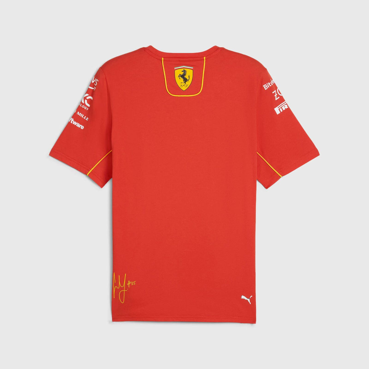 Wholesale 2024 Ferrari racing suit, number 16, round neck, size S-5XL.