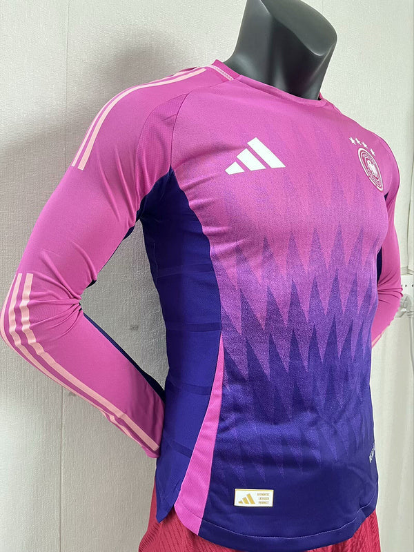 Wholesale customizable 2024 European Championship Germany home and away football jersey long-sleeved  S-5X