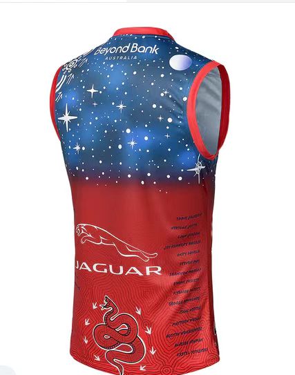 Wholesale AFL Melbourne Demons Rugby Jersey Tank Top S-2XL