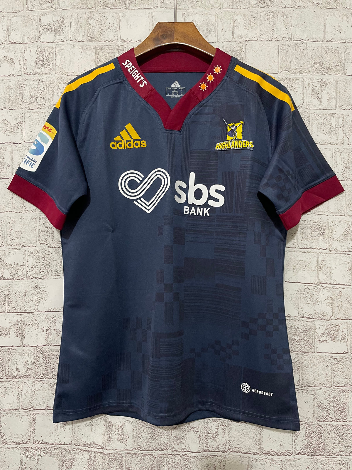 Wholesale 2023 New Zealand Highlanders Home Jersey Sizes S-5XL