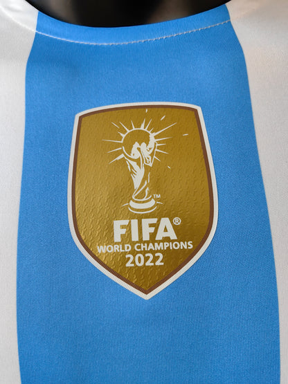 Wholesale 2024 Argentina National Team Home White and Blue Player Version Football Jersey XS-4XL