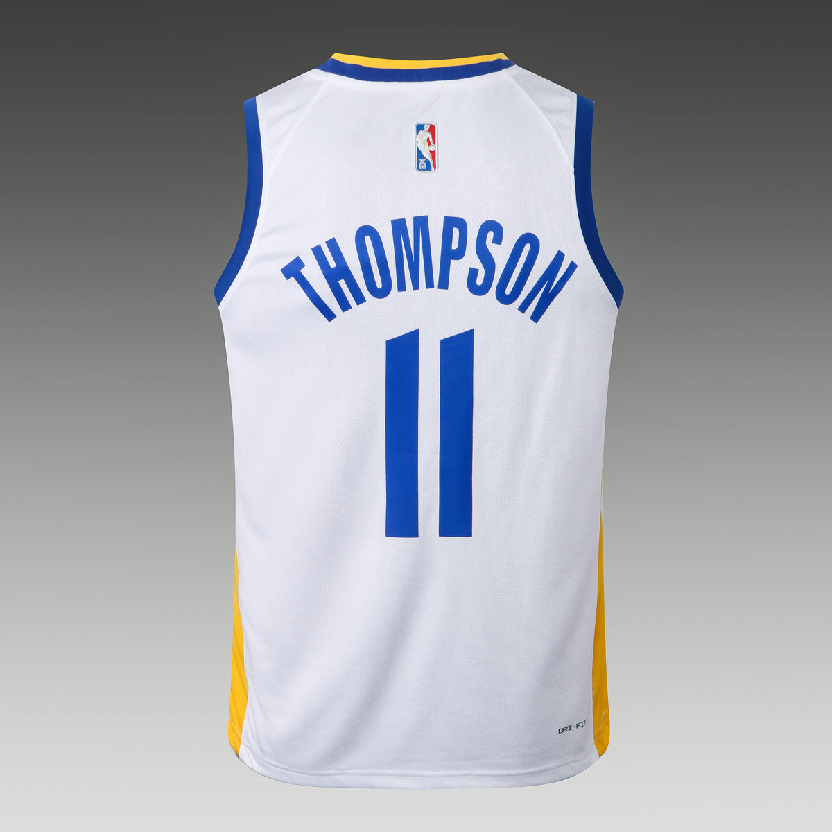 Wholesale Golden State Warriors No. 11 white jersey (pressed style) for NBA 2022-23.