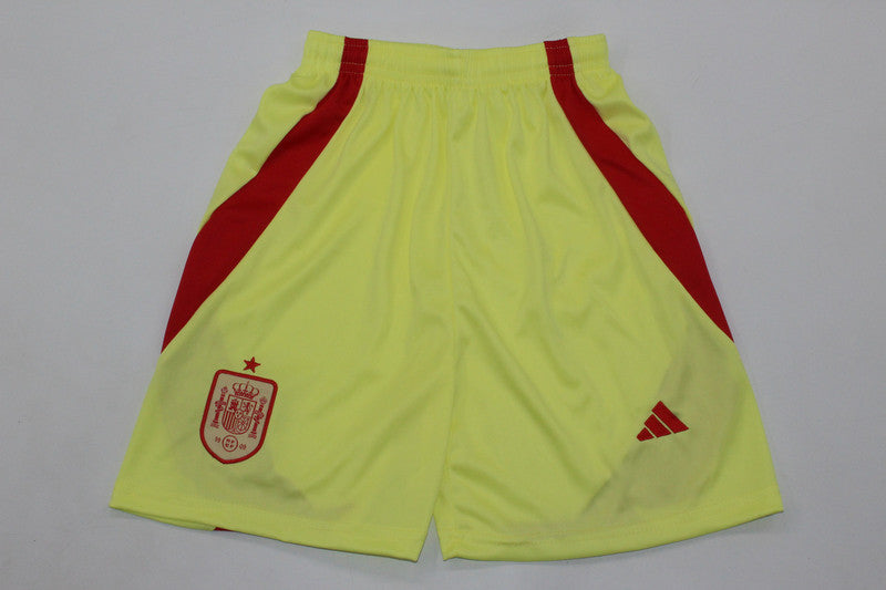 Wholesale 2024 UEFA European Championship  Spain home and away kid kits