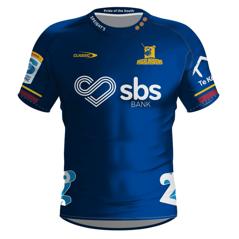 Wholesale 2024 New Zealand Highlanders home jersey S-5XL
