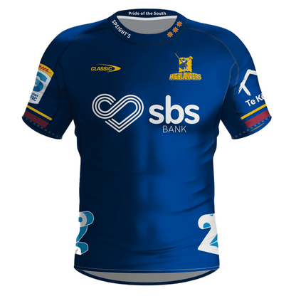 Wholesale 2024 New Zealand Highlanders home jersey S-5XL