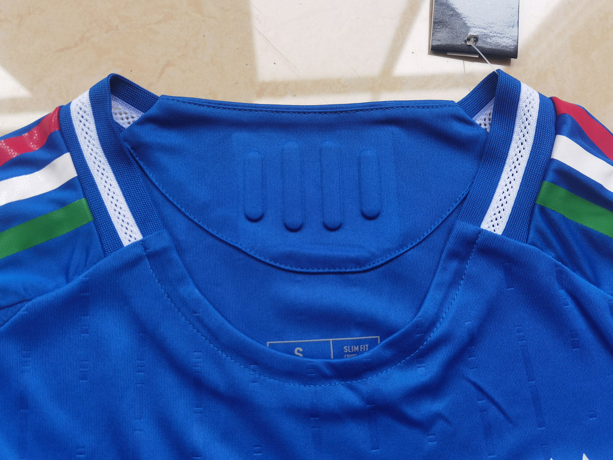 Wholesale 2024 Italy national team home blue player version football jersey XS-4XL