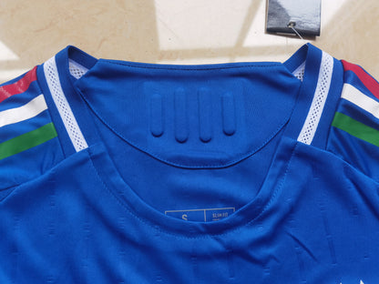 Wholesale 2024 Italy national team home blue player version football jersey XS-4XL