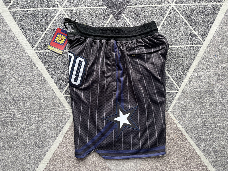 Wholesale 2023 JUST DAN basketball shorts Magic Black City Edition