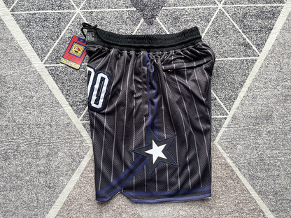 Wholesale 2023 JUST DAN basketball shorts Magic Black City Edition