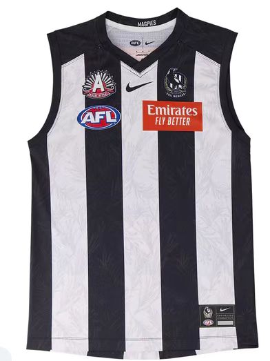 Wholesale Australia AFL Magpies Indigenous Rugby Jersey Tank Top S-3XL