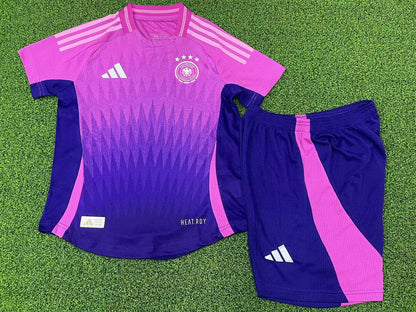 Wholesale 2024 UEFA European Championship  Germany home home and away kid kits
