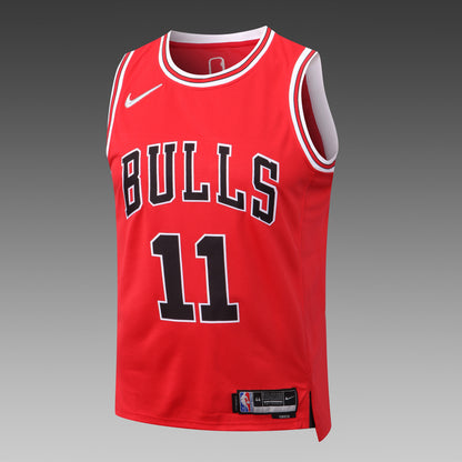 Wholesale NBA2223 Chicago Bulls red jersey number 11