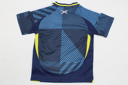 Wholesale 2024 UEFA European Championship  Scotland home home and away kid kits