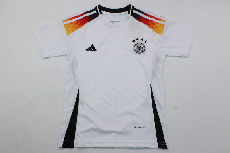 Wholesale 2024 UEFA European Championship  Germany home home and away kid kits