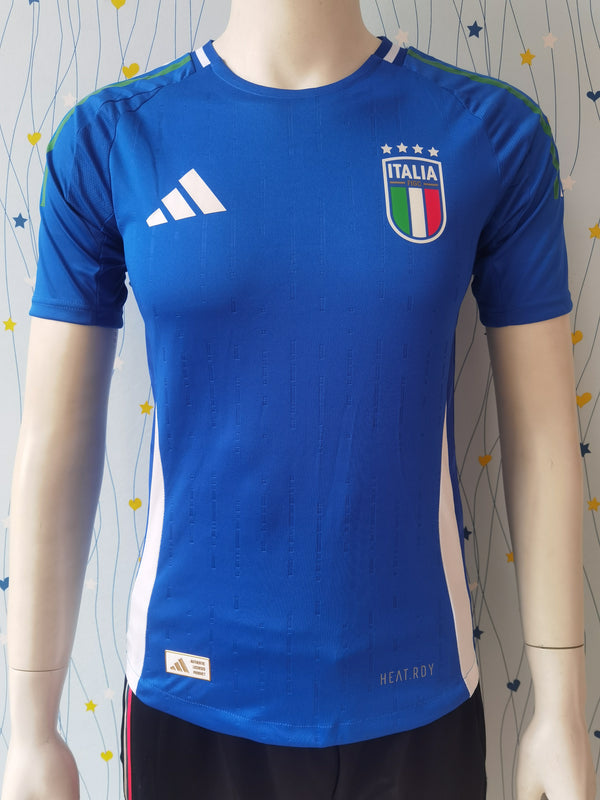 Wholesale 2024 Italy national team home blue player version football jersey XS-4XL