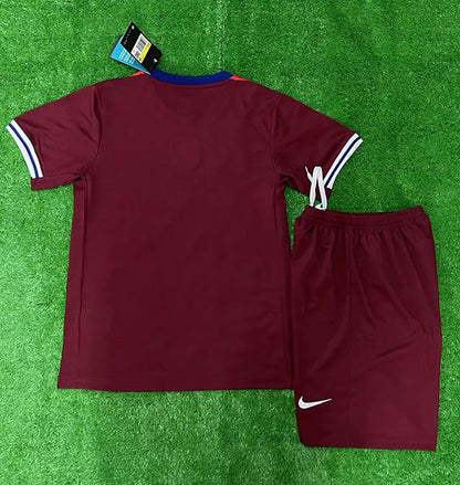 Wholesale 2024 UEFA European ChampionshipIceland  Norway home and away kid kits