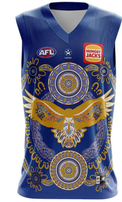 Wholesale Australia 2023 AFL Sea Eagles Indigenous Edition Rugby Jersey Tank TopS-5XL.