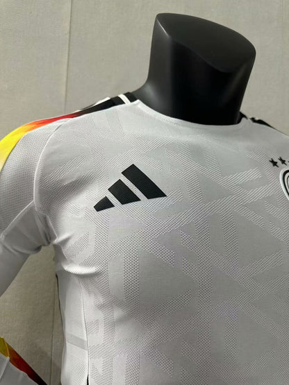 Wholesale customizable 2024 European Championship Germany home and away football jersey long-sleeved  S-5X