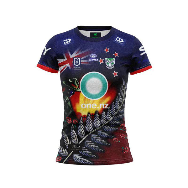 Wholesale 2024 Warriors Away Female Rugby Uniform S-XL