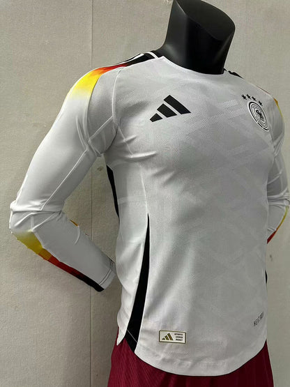 Wholesale customizable 2024 European Championship Germany home and away football jersey long-sleeved  S-5X