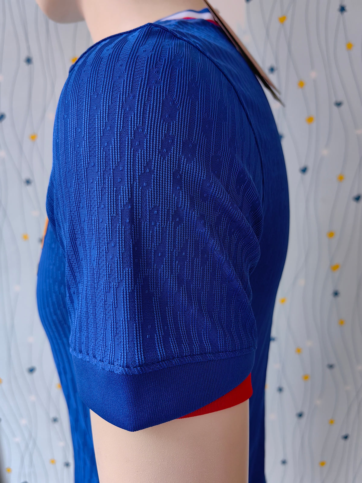 Wholesale 2024 French national team home blue player edition football jersey XS-4XL