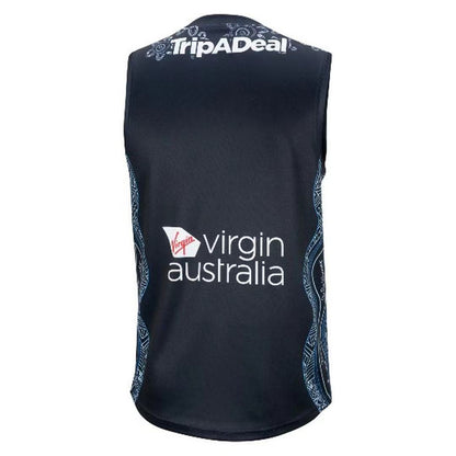Wholesale AFL Magpies Rugby Jersey Tank Top S-3XL