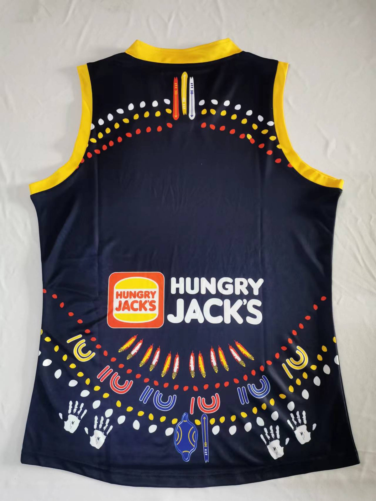 Wholesale Australia 2022 AFL Crows Team Rugby Jersey Tank Top S-2XL.