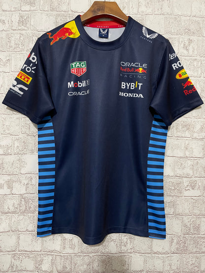Wholesale 2024 Red Bull Racing Team T-Shirt Round Neck S-5XL