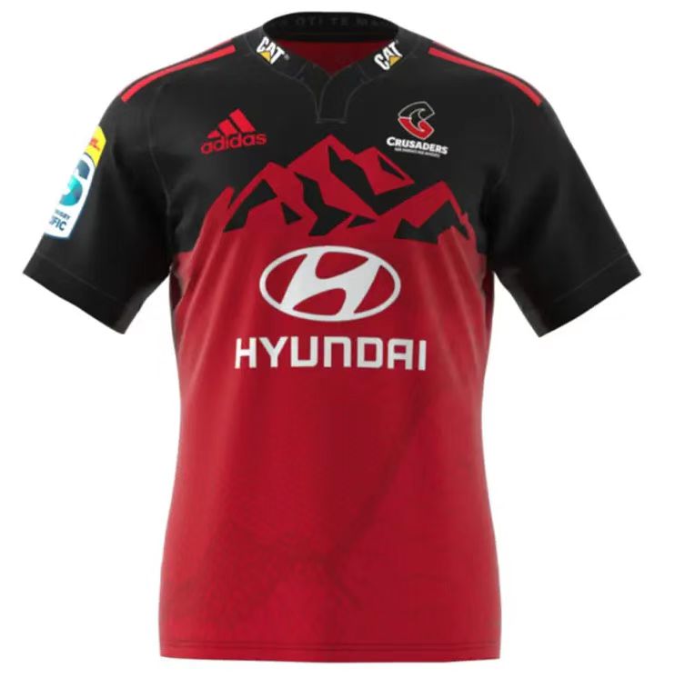 Wholesale 2023 New Zealand Crusaders home jersey, sizes from small to 5XL.