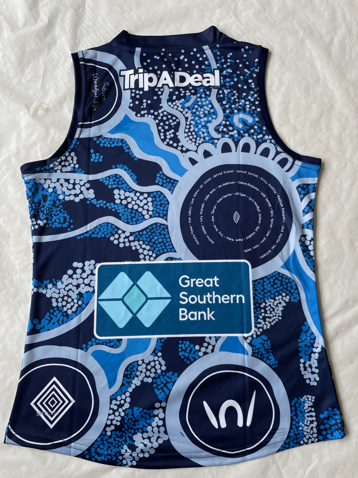 Wholesale Australia AFL Collingwood Magpies Indigenous Rugby Jersey Tank Top S-3XL.