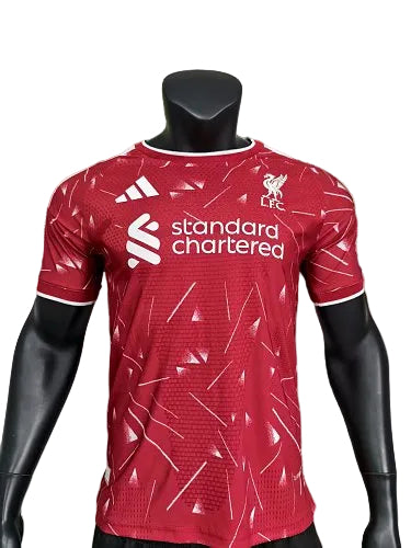 Liverpool FC 2026-27 home player version red white football jersey image 3