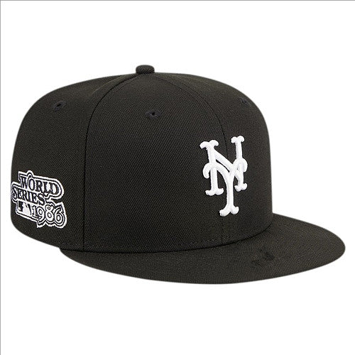 New York Mets blue orange black multicolor wholesale hat design 5