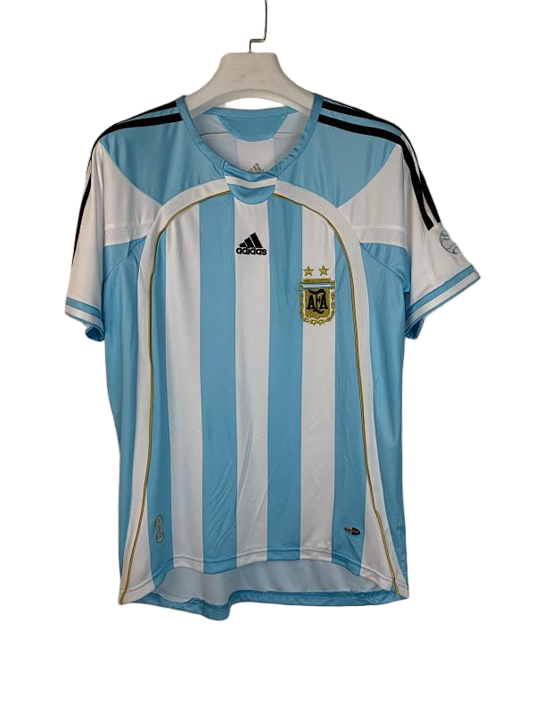 Argentina 2006 Home Retro Football Jersey - additional product view