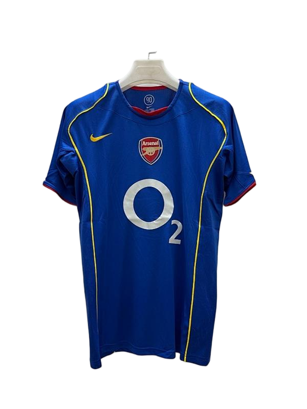 Arsenal 2004-05 Away Retro Football Jersey - front view