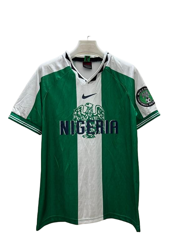 1996 Nigeria Home Retro Football Jersey - front view