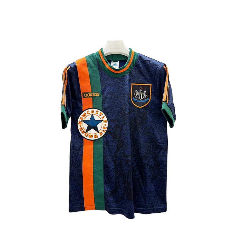97-98 Newcastle United Away Retro Football Jersey - front view