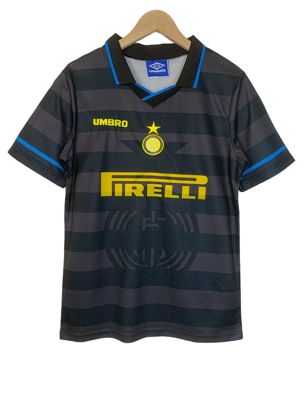 1997-98 Inter Milan Away Retro Football Jersey - front view
