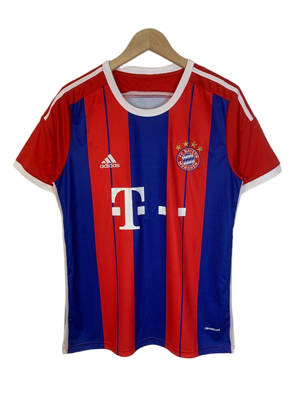 Bayern Munich 2014-15 Home Retro Football Jersey - front view