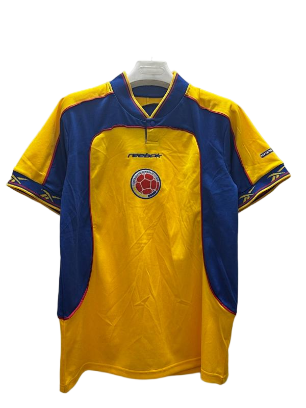 Colombia 2001 Home Retro Football Jersey - front view