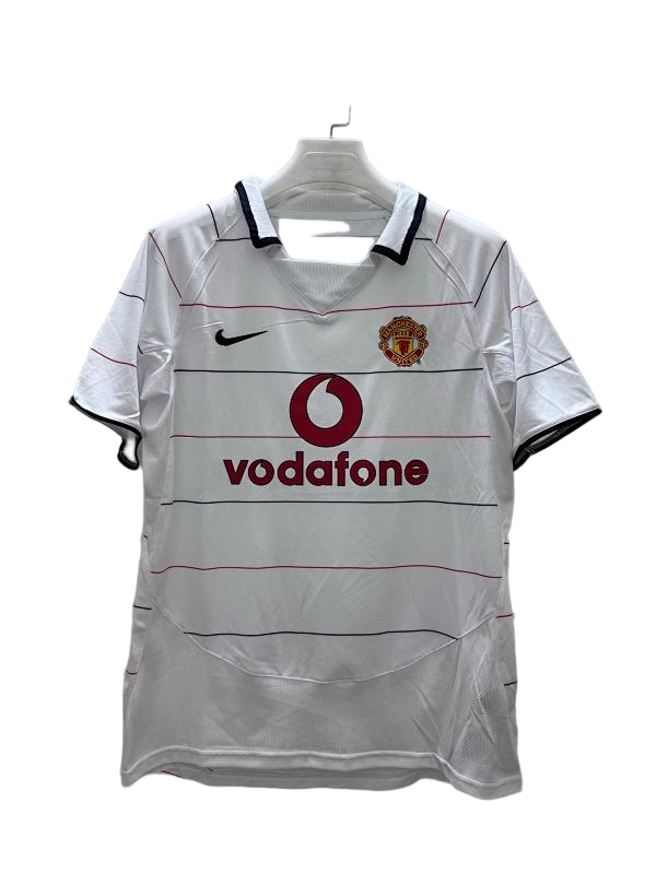 Manchester United 2003-04 Away Retro Football Jersey - front view