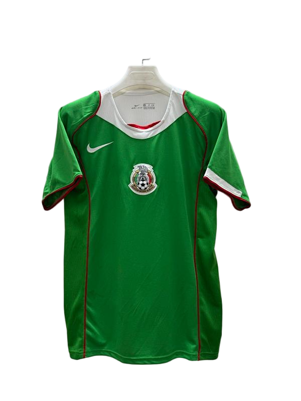 Mexico 2004 Home Retro Football Jersey - front view