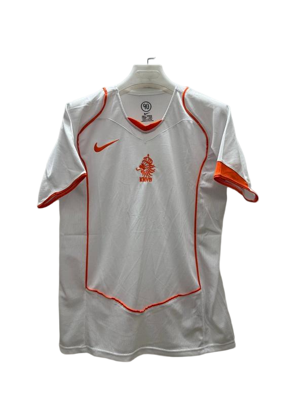 Netherlands 2004 Away Retro Football Jersey - front view